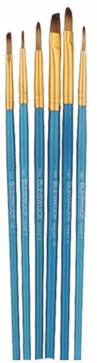 PODOBRAZIE SZTALUGA FARBY PĘDZLE ZESTAW MALARSKI Liczba sztuk w zestawie 33 szt.