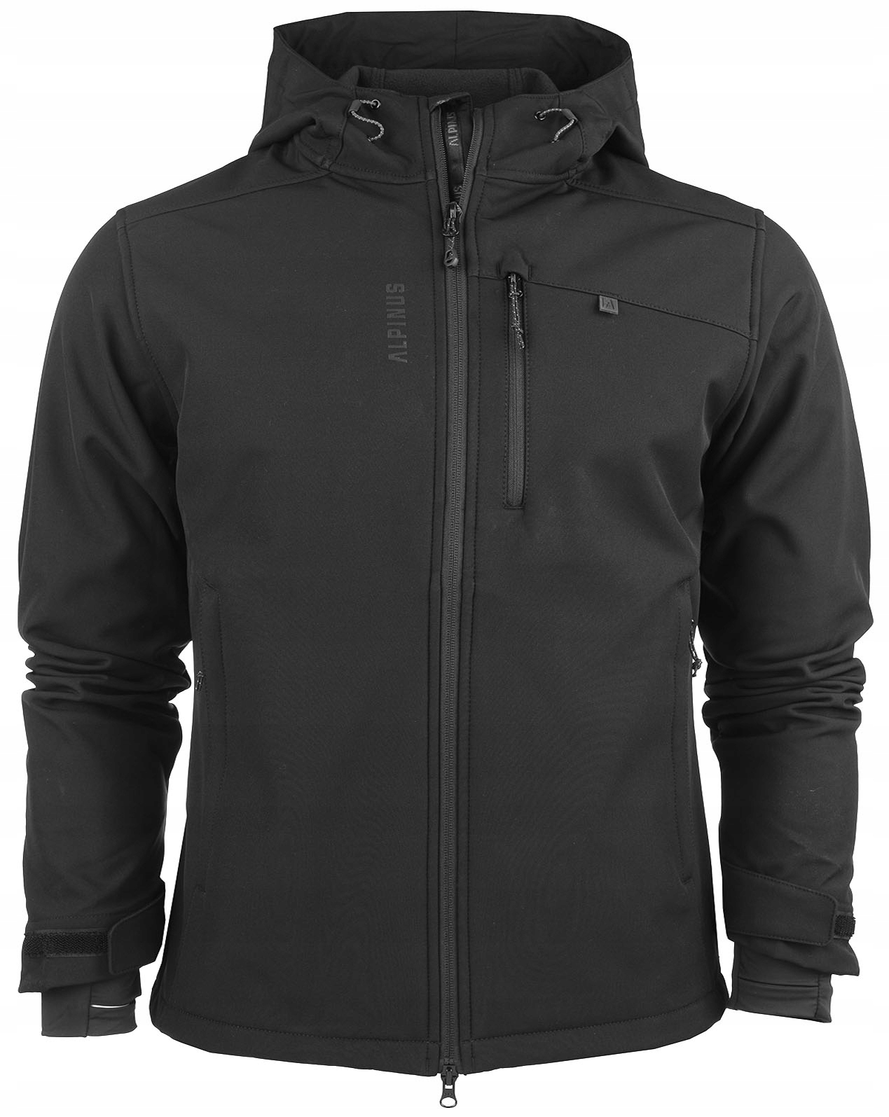 Alpinus Męska Kurtka Czarna Softshell Górska R.s