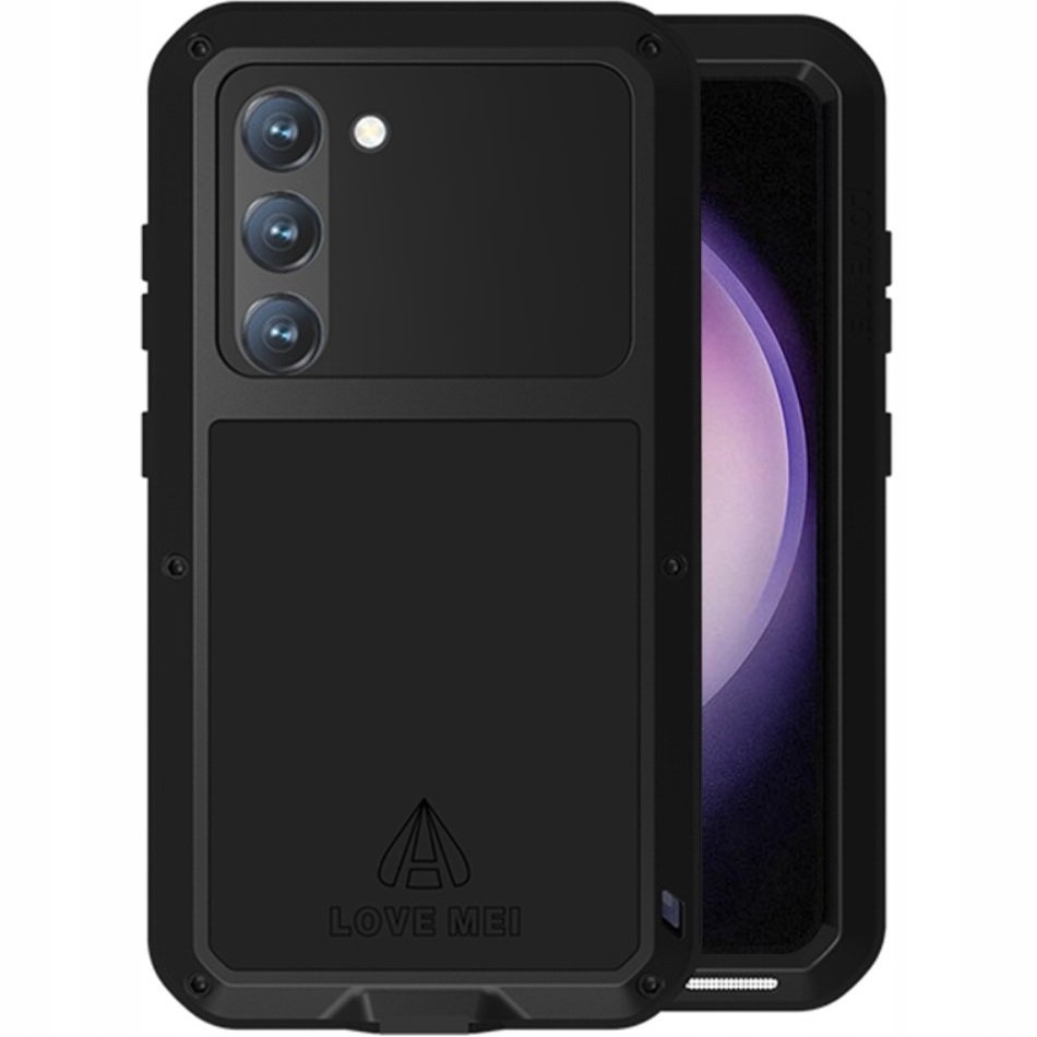 Kovové Pouzdro Love Mei Pouzdro Pro Samsung Galaxy Kryt Sklo