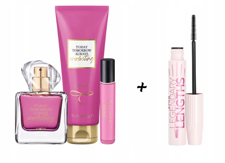 Avon Tta Today Everlasting Set parfémovaná voda balzám parfémovaná voda inkoust