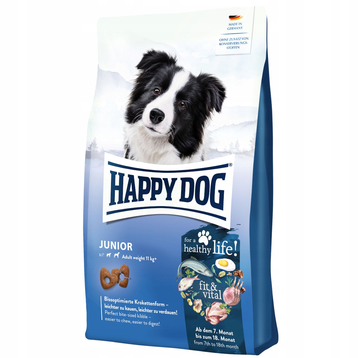 Levně Happy Dog Fit&Vital Junior 7-18 měsíců 10 kg