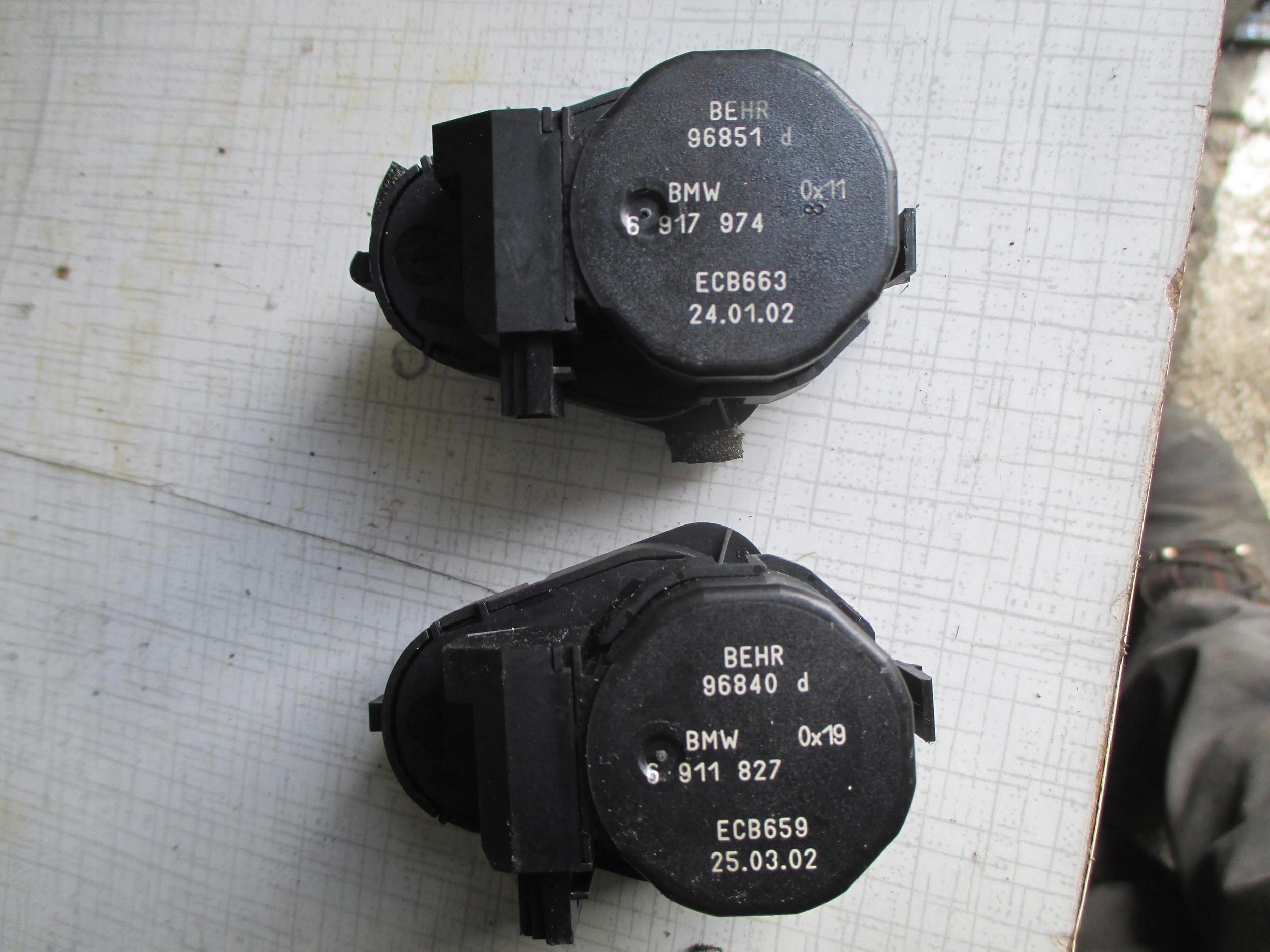 BMW E65 SILNICZEK NAGRZEWNICY 6917974 6911827