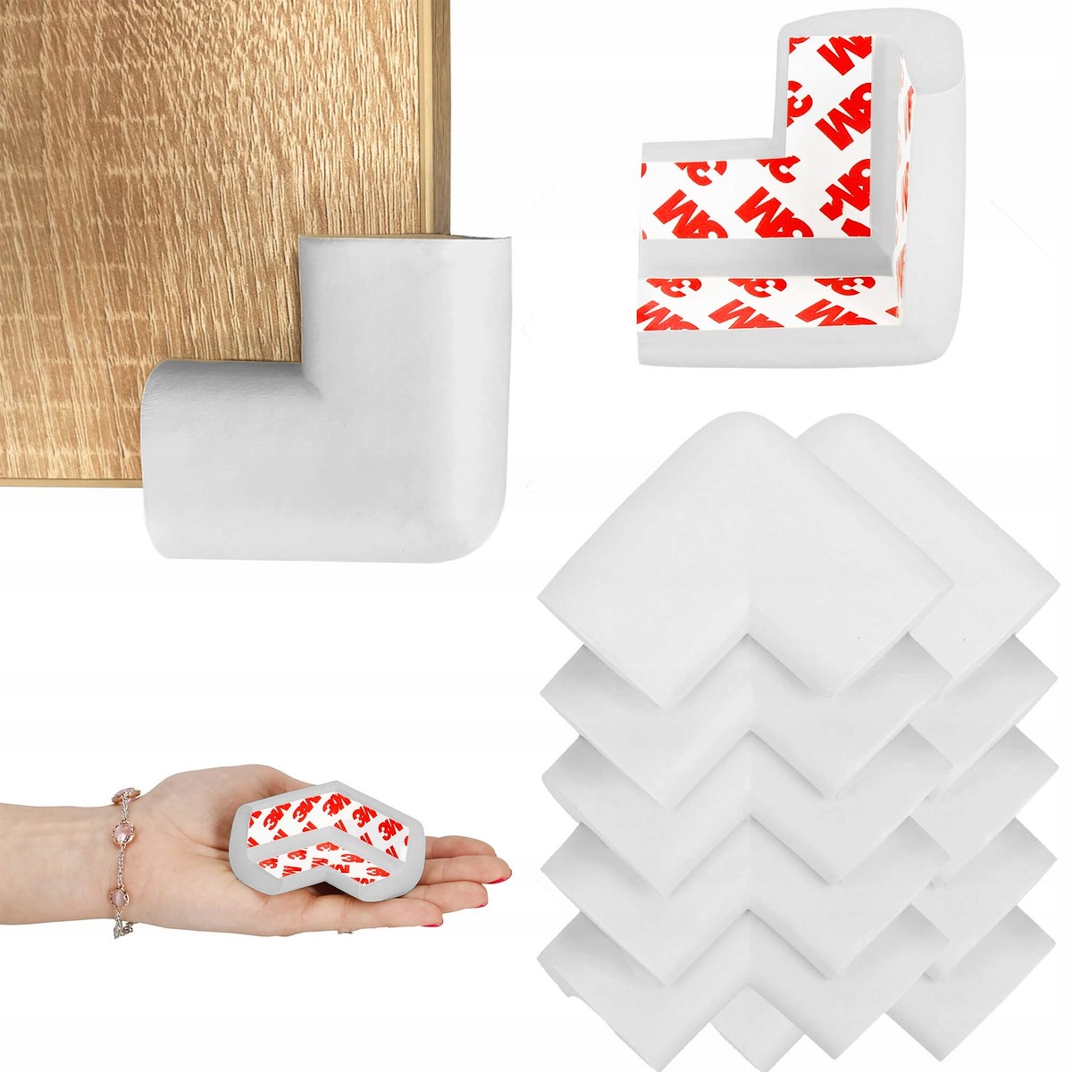 

Zabezpieczenie Osłona Narożniki Rogi Kanty 10szt