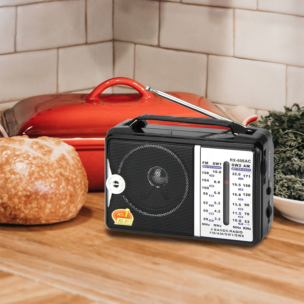 RADIO KUCHENNE TURYSTYCZNE SIECIOWE PRZENOŚNE R20 FM AM SW Szerokość produktu 18 cm