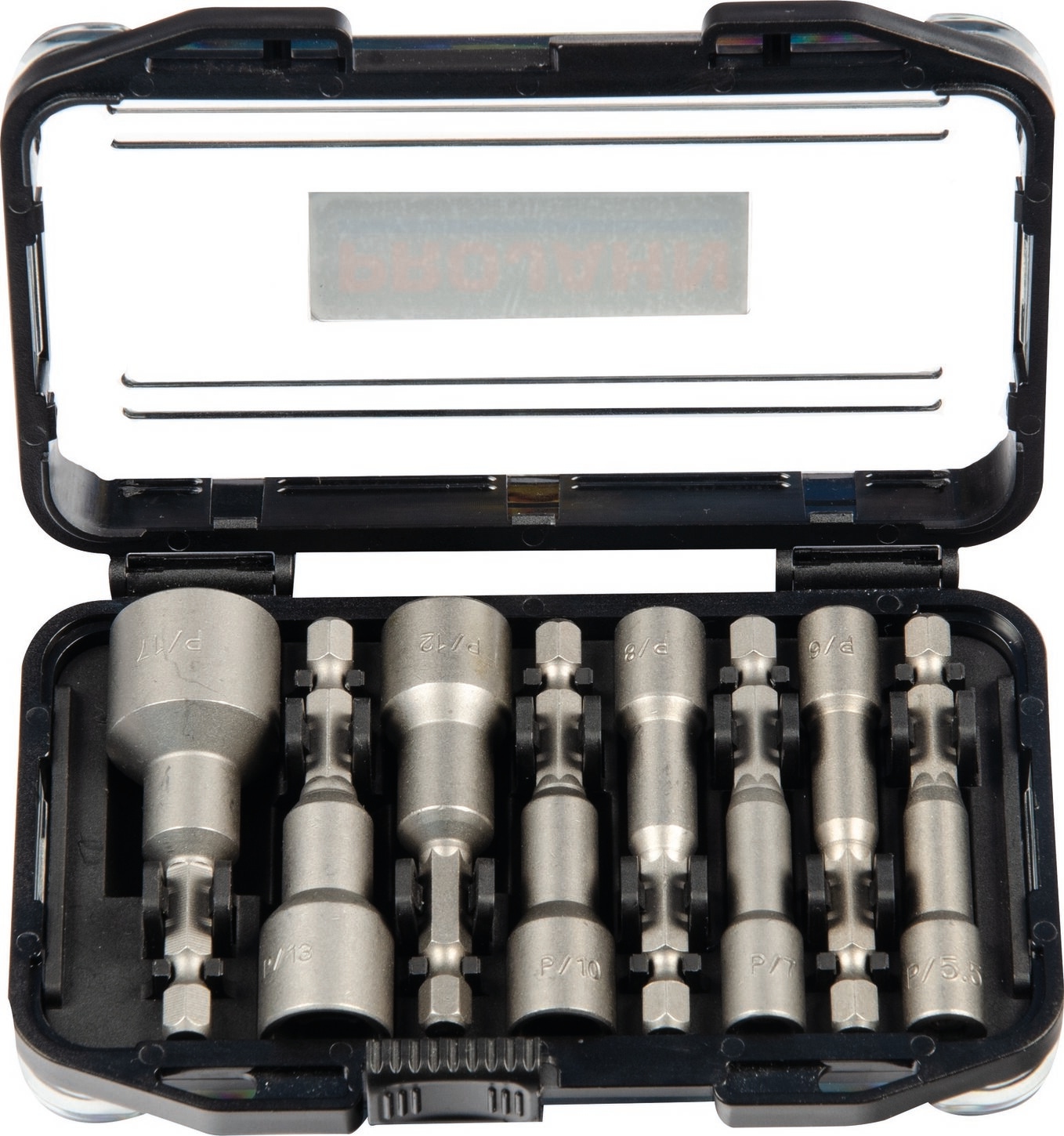 Zestaw nasadek 5,5-17mm magn. 8el. 3784-93