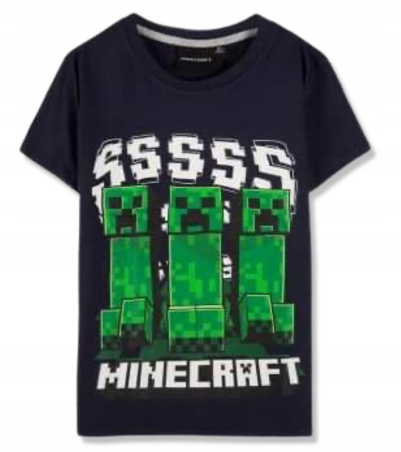

Minecraft Creeper Koszulka bluzka tshirt 152 12lat