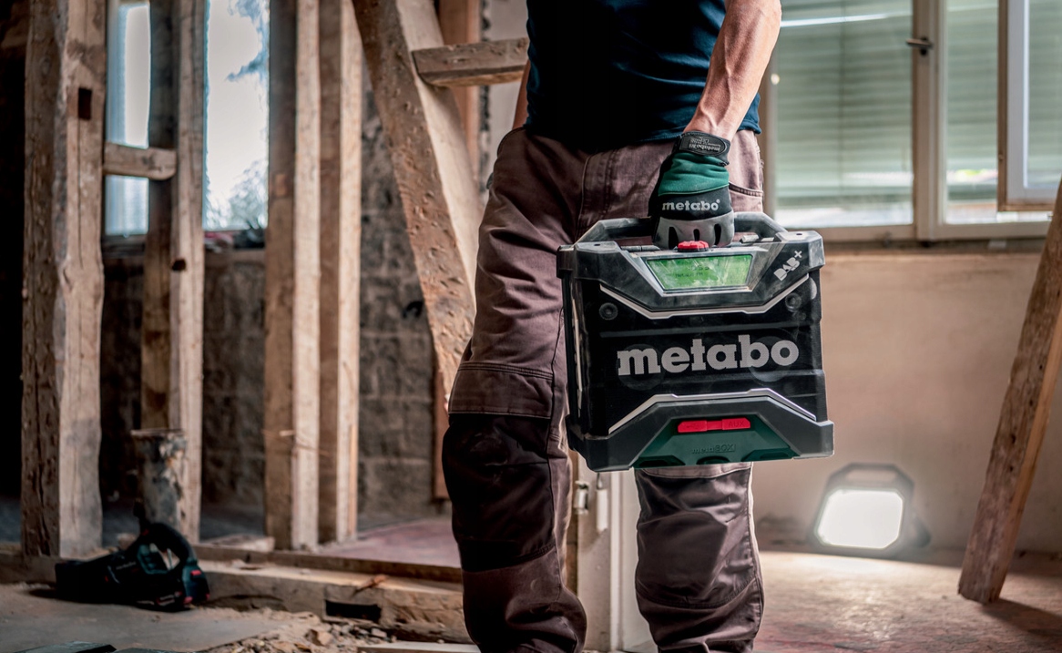 METABO RADIO aku. i sieciowe RC 12-18 32W BT DAB+ Komunikacja bluetooth