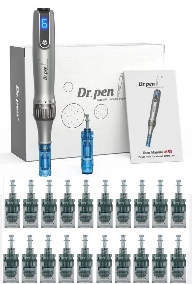 Pro mezoterapii Dr Pen M8-S Eu 20 různých kazet Po 5 ks 12,36,36,S Nano