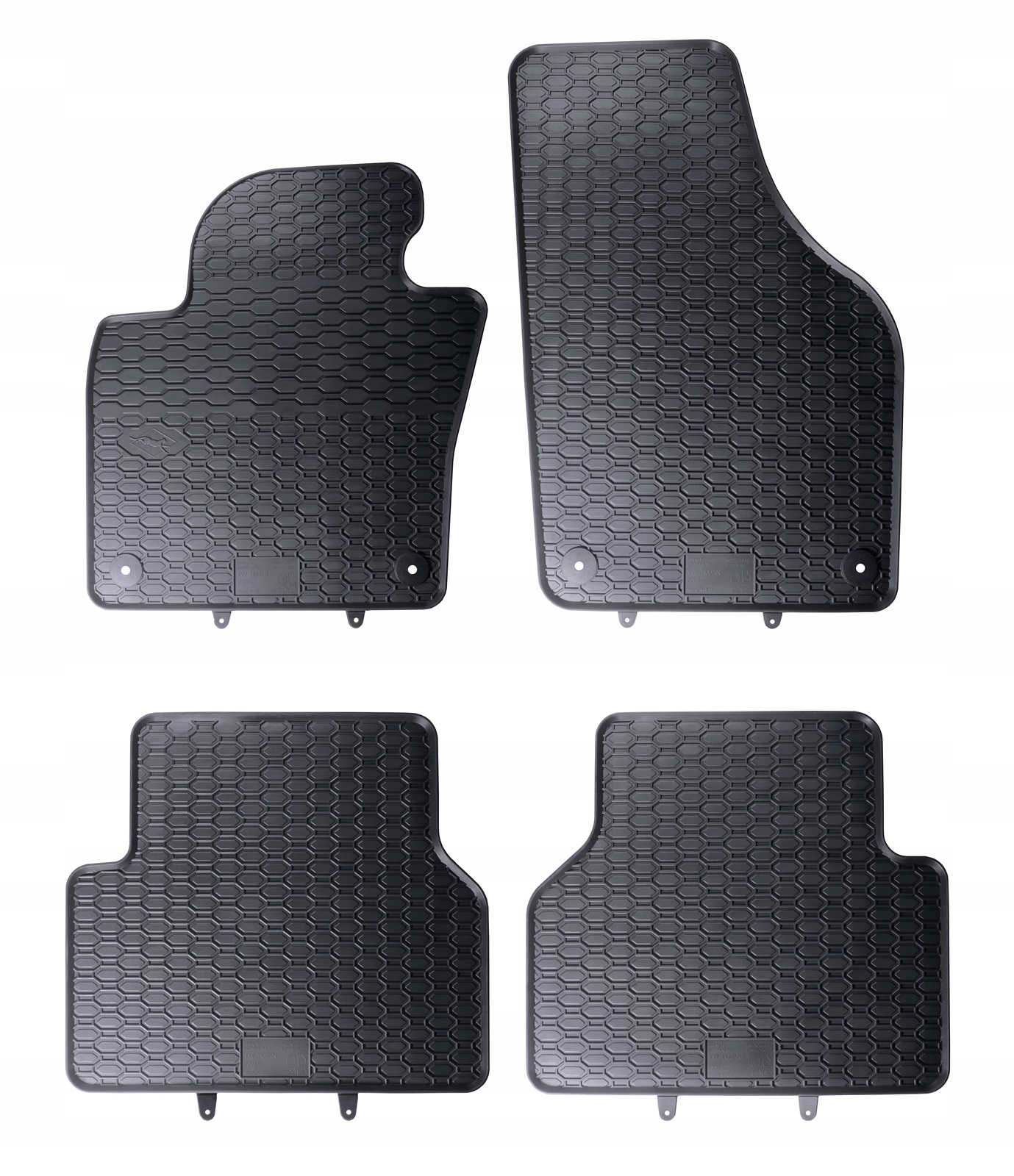 Vw Tiguan I 2007-2015 Dywaniki Gumowe Korytka