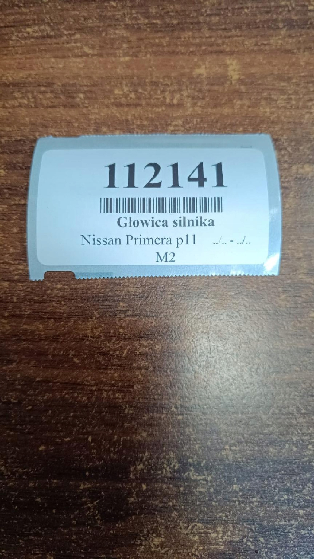NISSAN PRIMERA P11 1.8 hlava MOTORA
