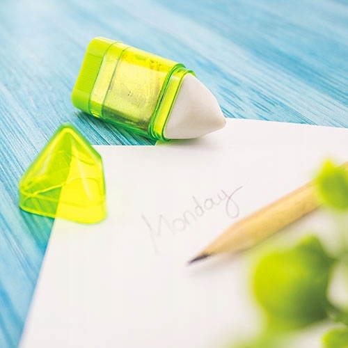 Temperówka z gumką Temperówka z pojemnikiem lekka Kolor Odcienie czerwieni