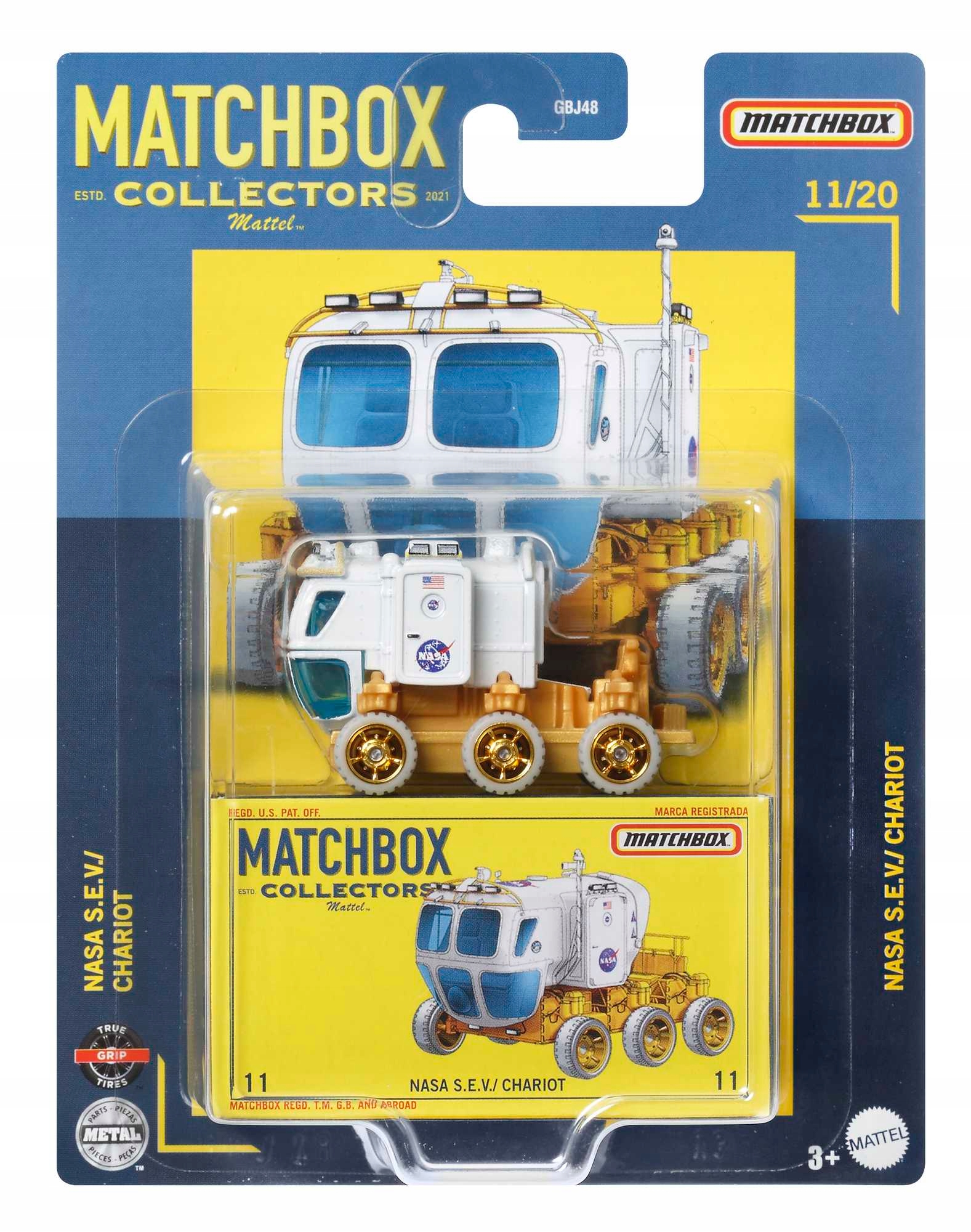 

Matchbox Samochodzik Nasa S.e.v Chariot HFL88