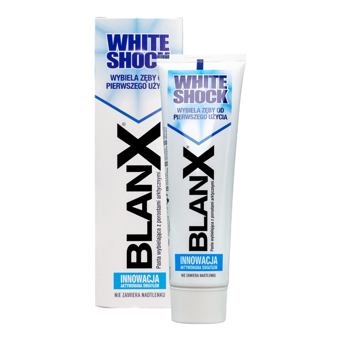 

Blanx White Shock Wybielająca pasta do zębów, 75ml