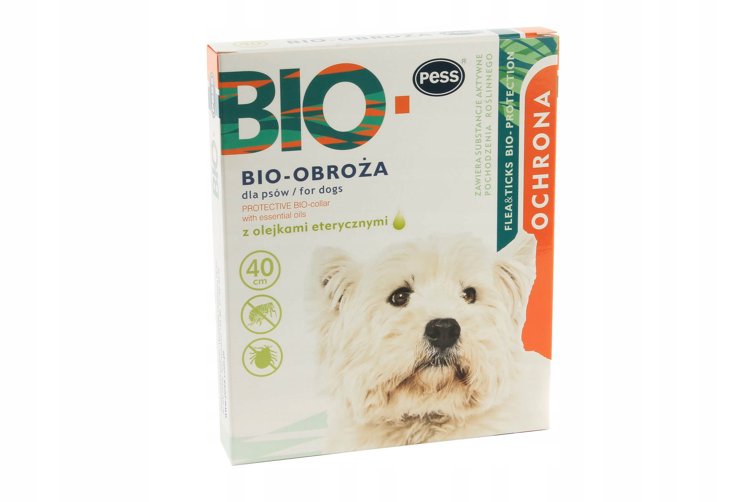 

Pess Obroża Bio Pchły Kleszcze Psa Pielęgnuje 40cm
