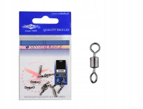 

Mikado krętlik rolkowy roz. 10 opakowanie 10szt.