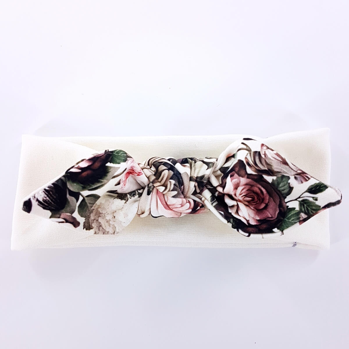 Повязка с бантиком ecru handmade эко girl 52-54