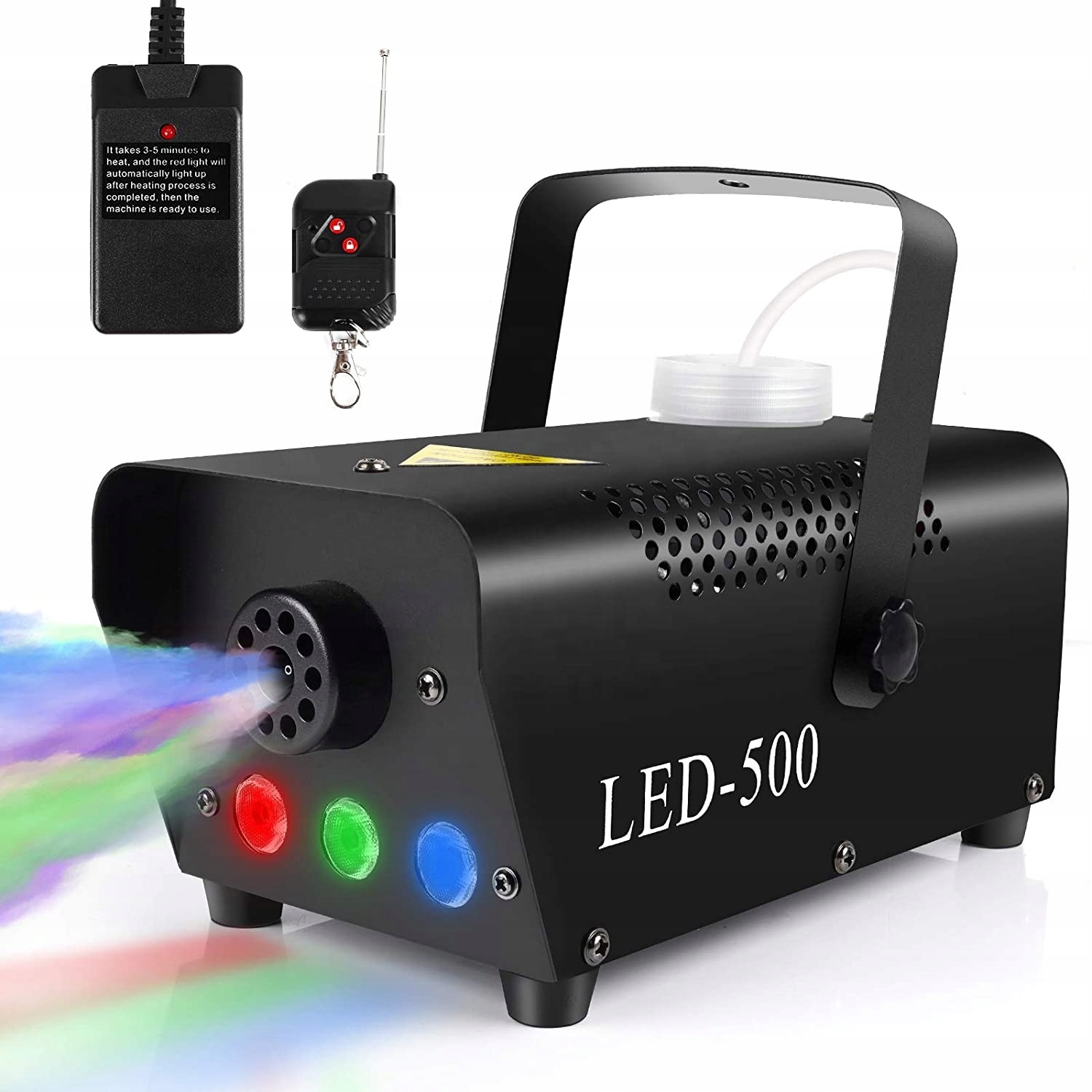 

Wytwornica Dymu Zadymiarka LED500 Dymiarka Nowa