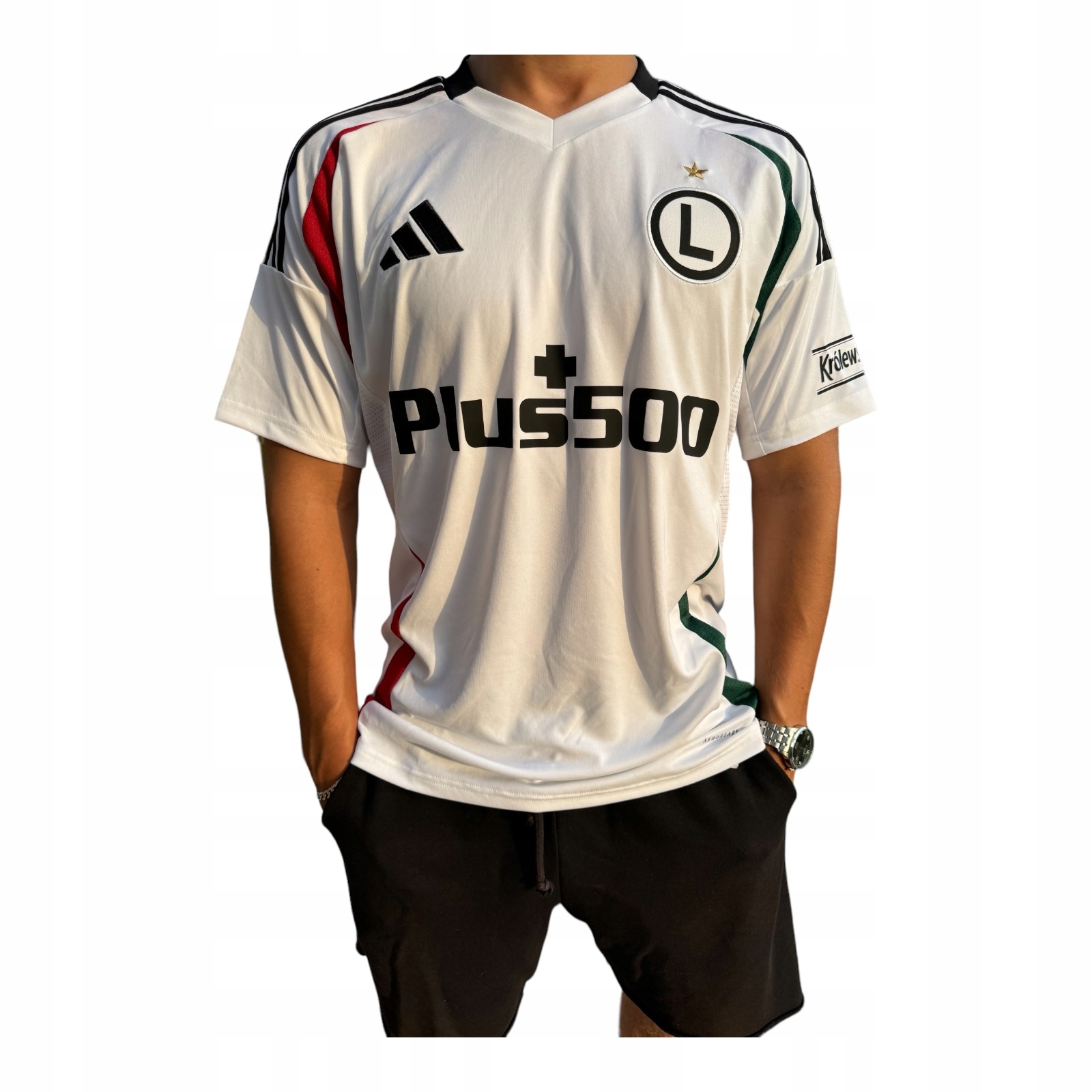 Adidas Domácí zápasové tričko Legia Varšava, velikost L