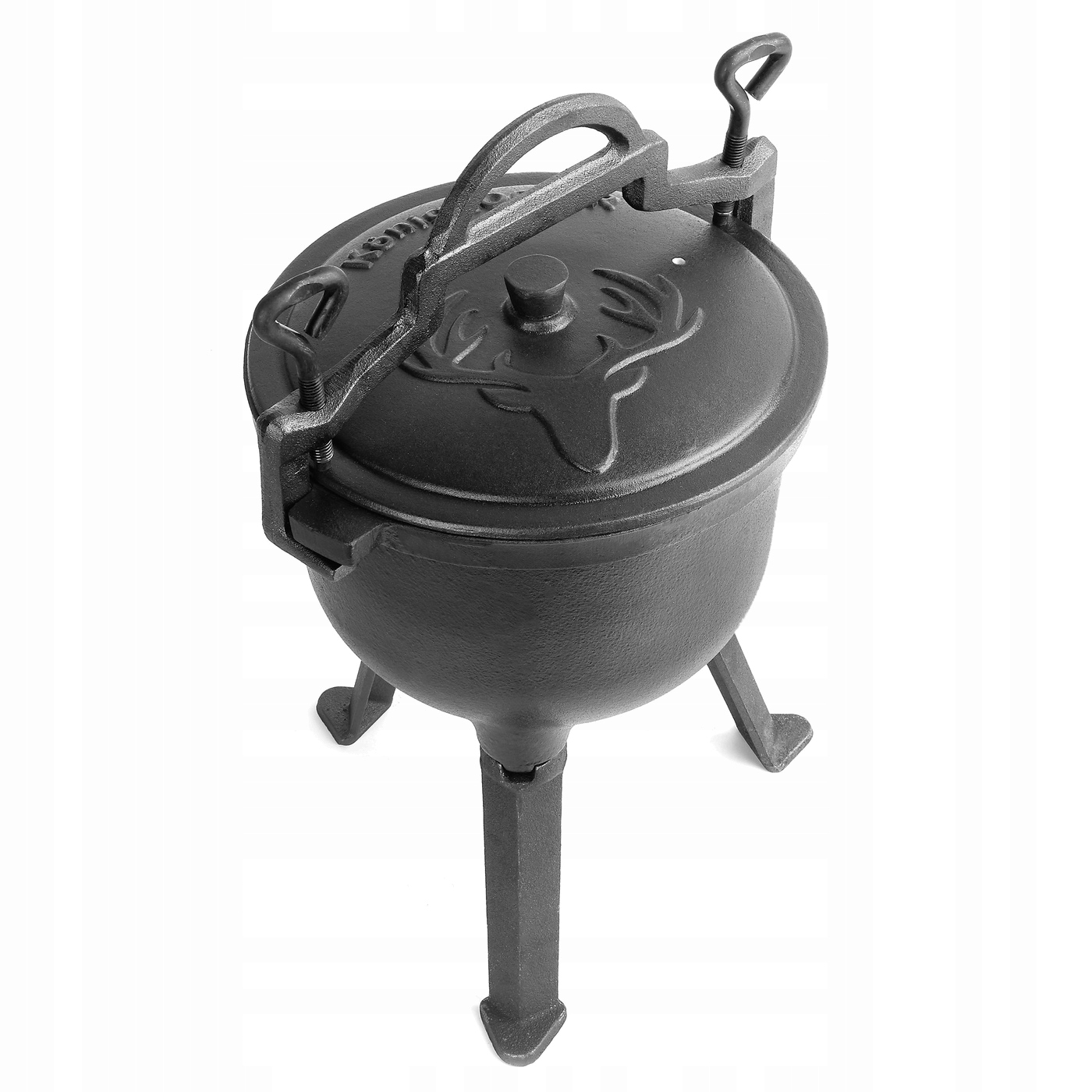 Kociołek Myśliwski 5 L EMALIA Żeliwny GARNEK na OGNISKO Emaliowany Rodzaj stojący