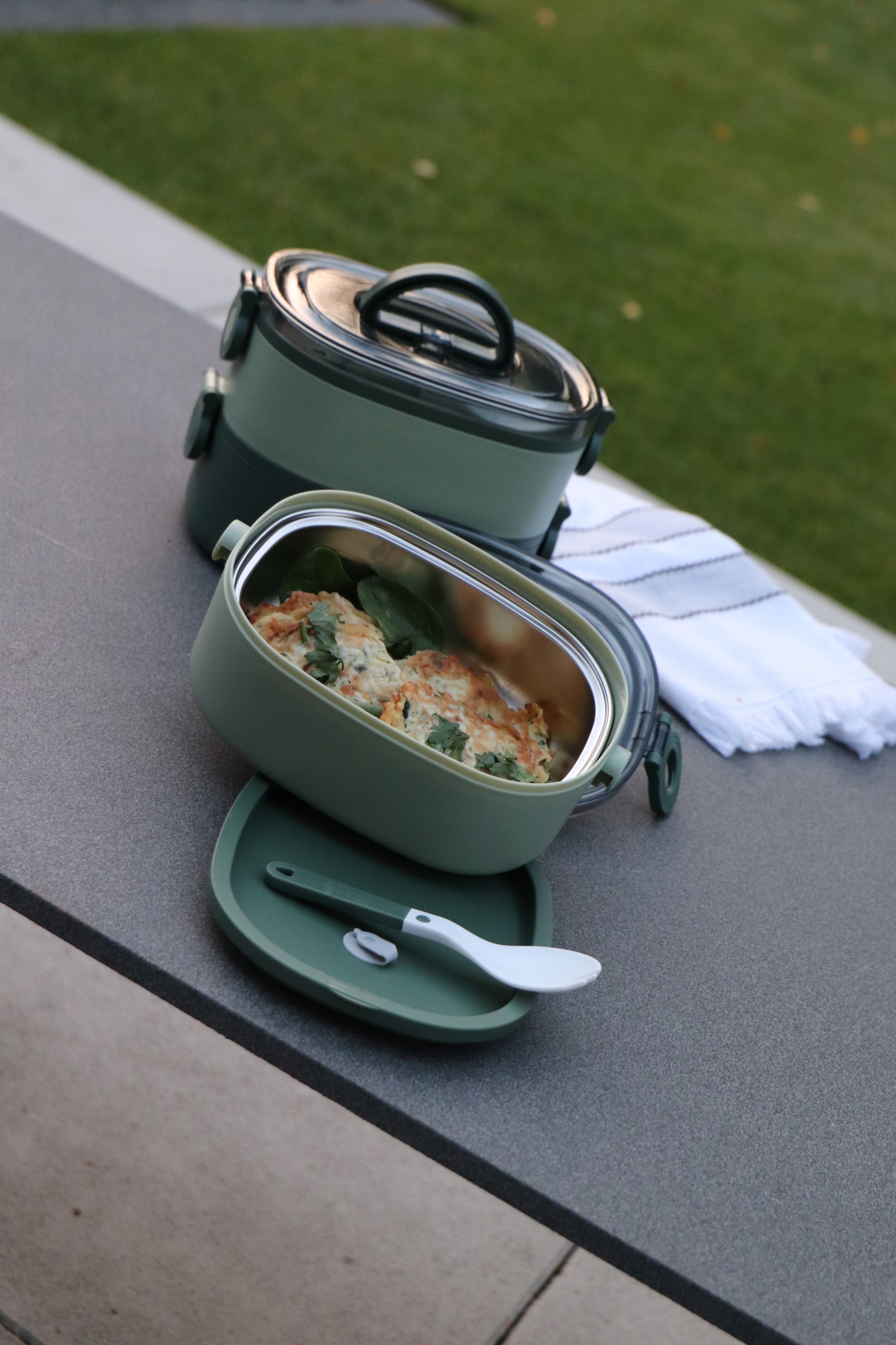 Termos obiadowy Smart Kitchen Claus 1,2 l odcienie zieleni Kolor odcienie zieleni