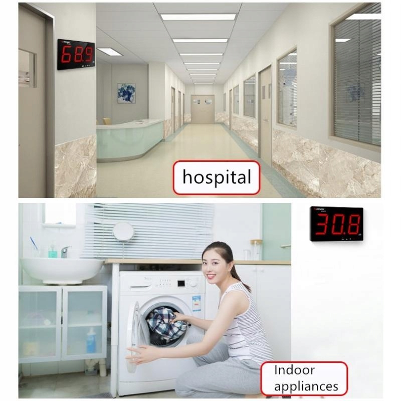 Cyfrowy miernik poziomu hałasu LCD Typ wiszący Model Cyfrowy miernik dźwięku LCD