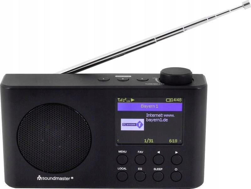Soundmaster IR6500SW, internet. rádio s Dab