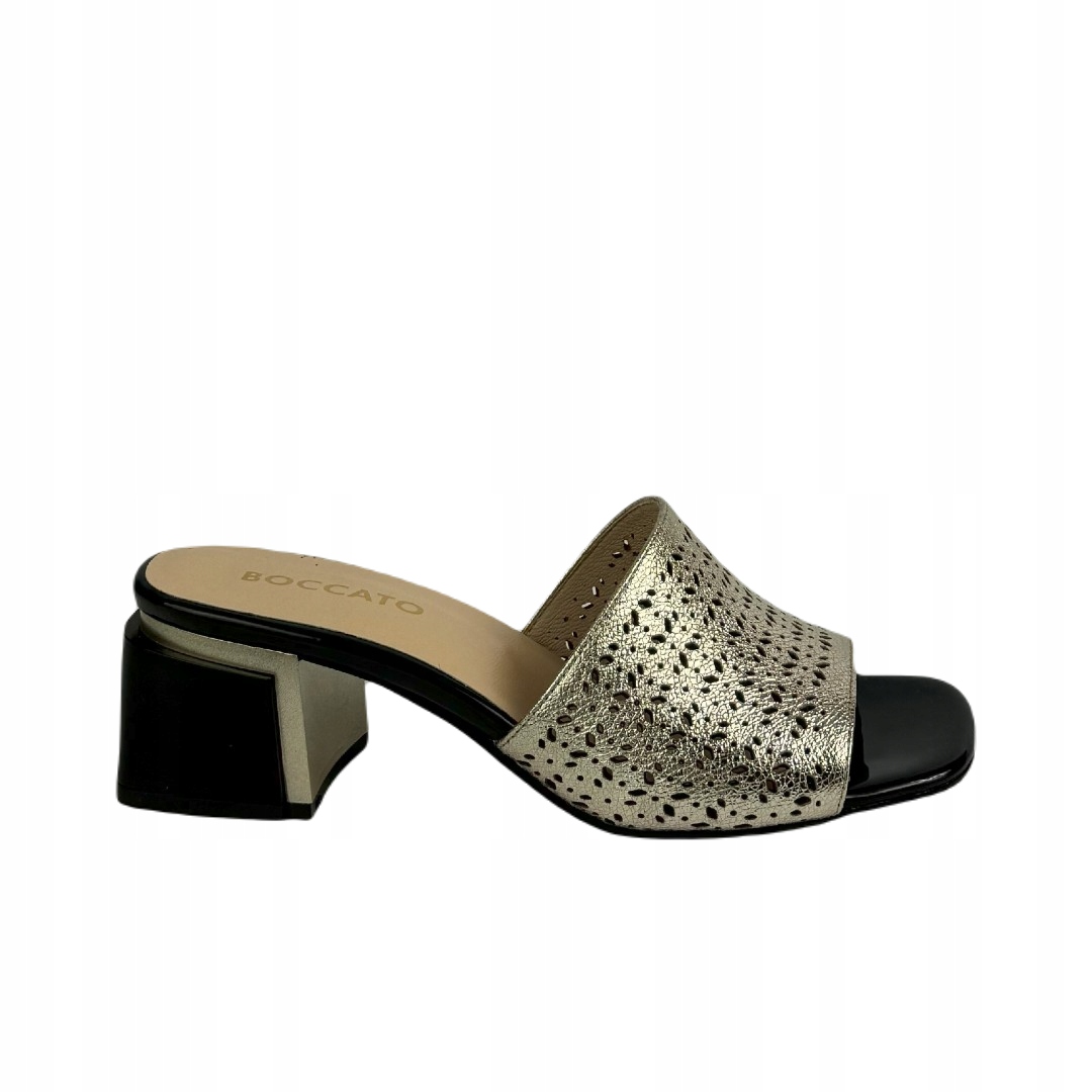 Dámské Nazouváky Boccato 335.470.188.40 Stříbro 39, Stříbro