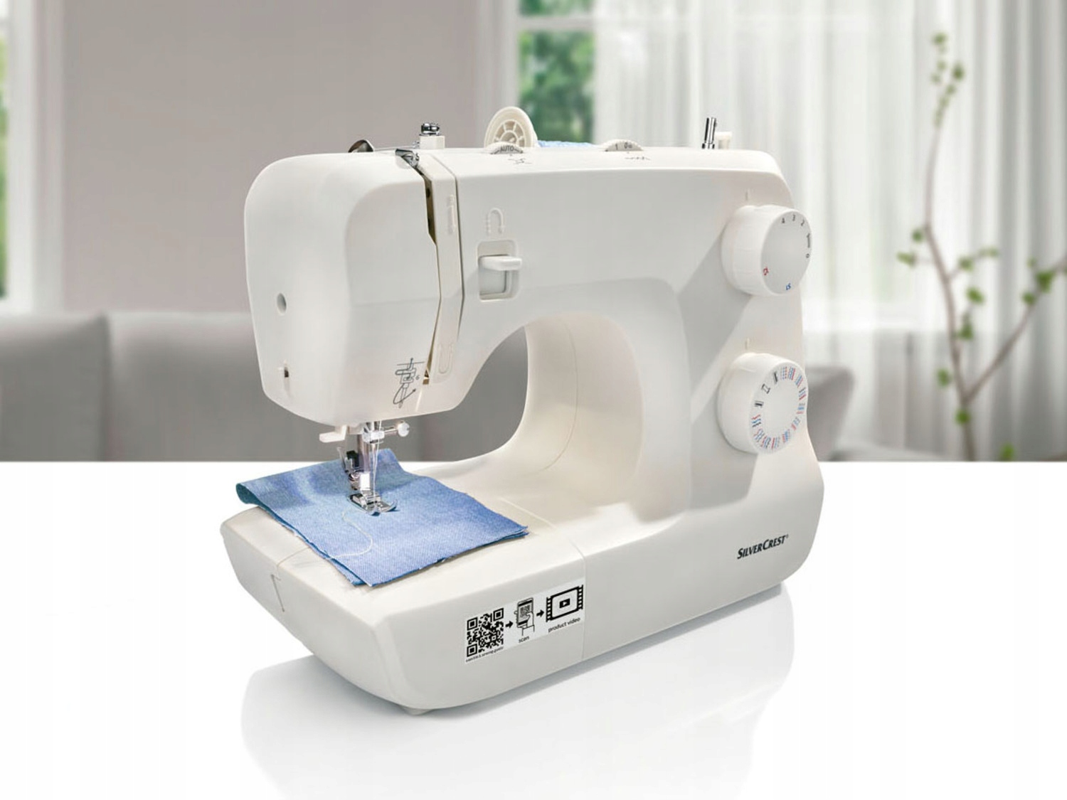 MASZYNA DO SZYCIA SILVERCREST SNM 33 SCIEGI OVERLOCK LAMPKA LED AKCESORIA Model SNM 33 A1