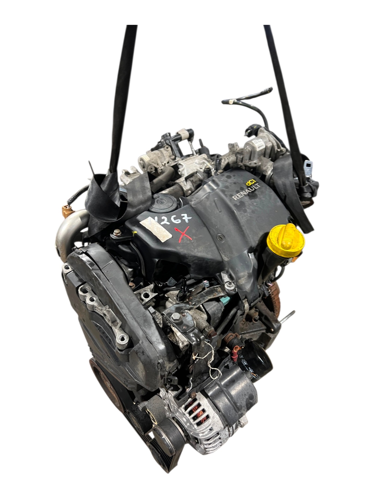 engine complete K9K 808 K9K808 RENAULT KANGOO 2 II FL 1.5 DCI 73 TYS KM