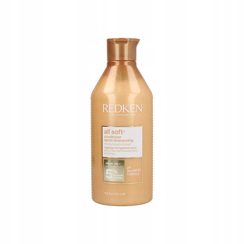 Redken All Soft Conditioner nawilżająca odżywka do włosów suchych 0,5L