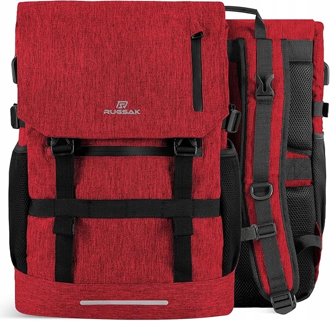 PLECAK RUGSAK ROLLTOP 40L BORDOWY