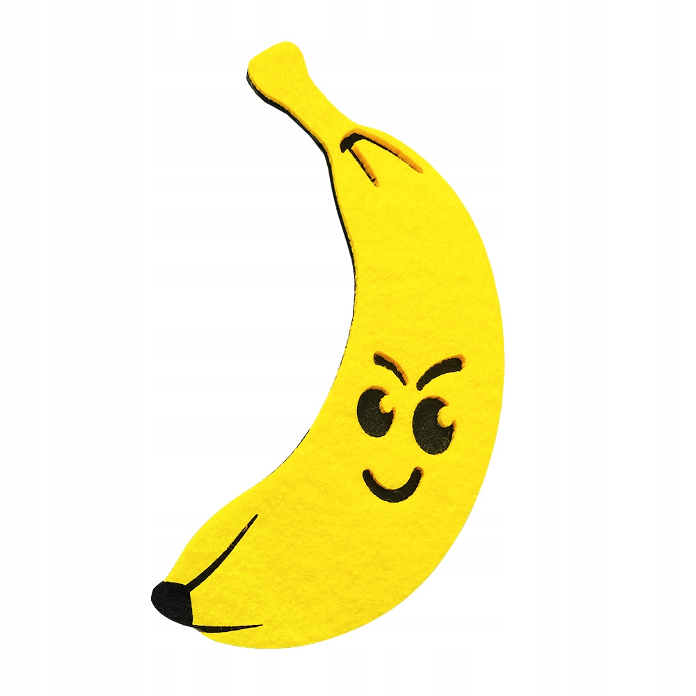 Banan Filcowa Strój Banan Z Filcu Żółty 17,5x10