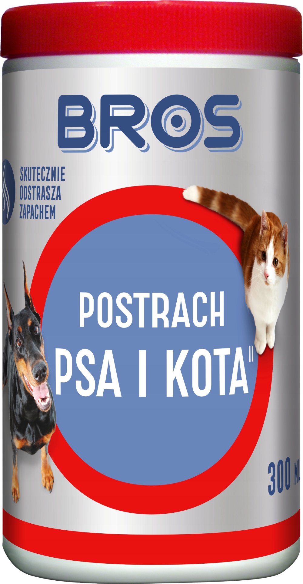 

Postrach psa i kota 300ml Odstrasza skuteczny Bros