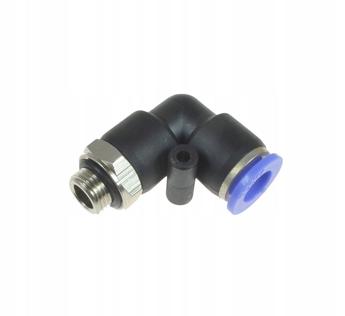 

Złączka Wtykowa Kątowa na Wąż 8mm z gwintem 1/8
