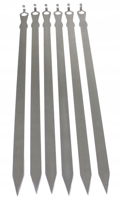 Komplet szpad grillowych do szaszłyków nierdzewne długość 44cm