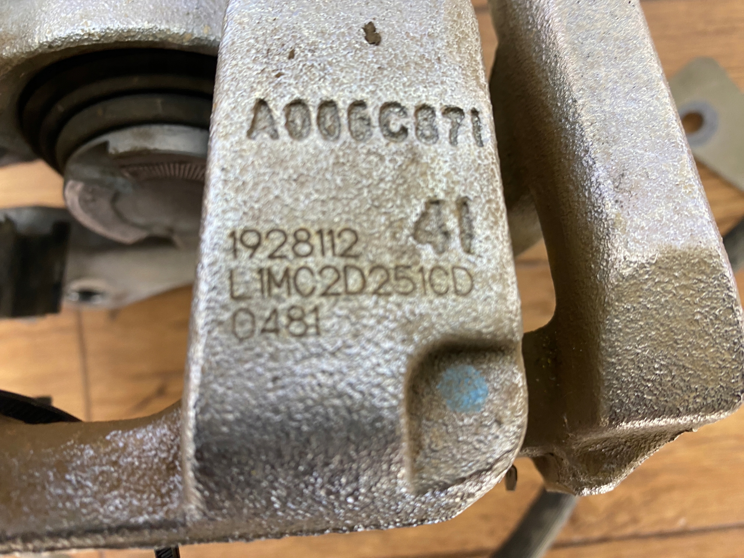 caliper brake left rear part Ford Explorer MK6 2020+ USA