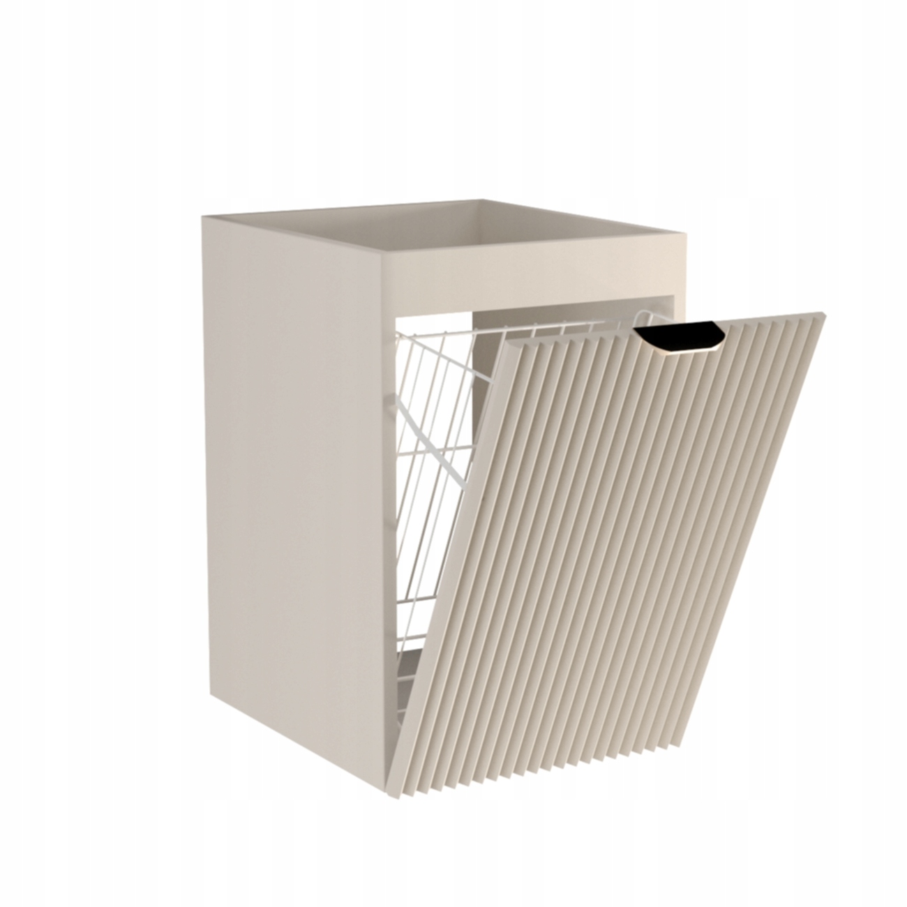 Koupelnová skříňka 40 cm s košem na prádlo Kaszmir Willy