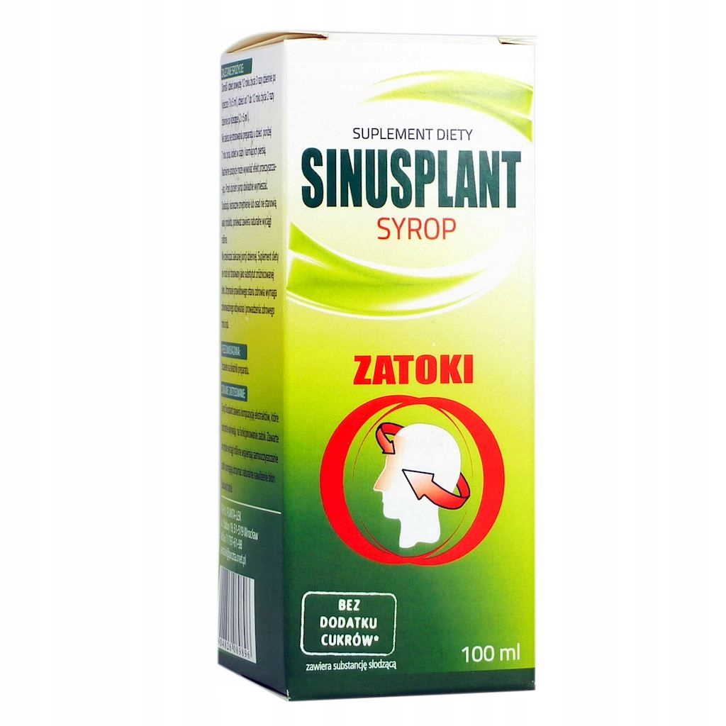 Syrop Sinusplant bez cukru 100ml PLANTA-LEK (PLANT