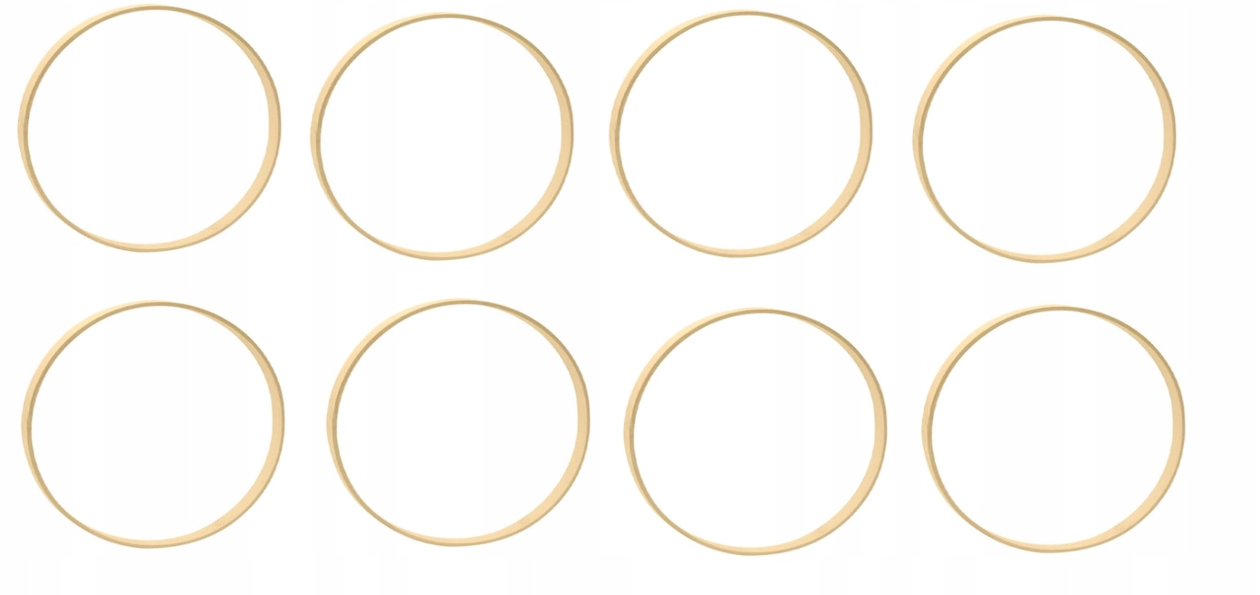 Dřevěné Kruhy Ráfky Kroužky Pro Rukodělné Aktivity Diy Macramé Dekorace