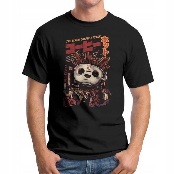 

Koszulka T-Shirt Godzilla Coffee S