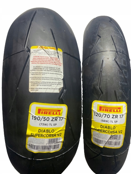 Шины Pirelli SUPERCORSA SP V2 120/70/17 190/50/17