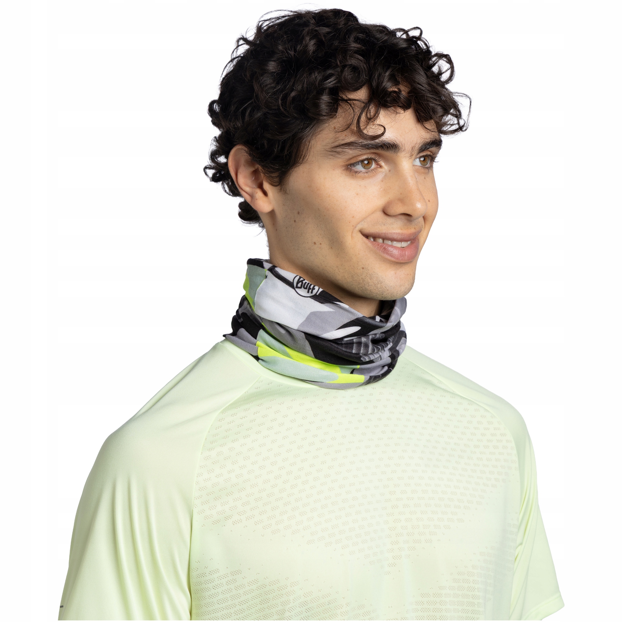 Bandana komin na szyję buffka Buff Coolnet Uv Akei Black