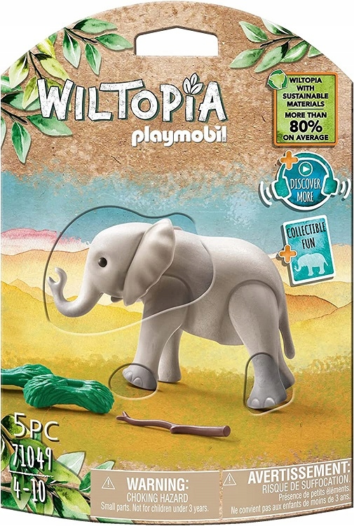 PLAYMOBIL WILTOPIA 71049 MAŁY SŁOŃ FIGURKA