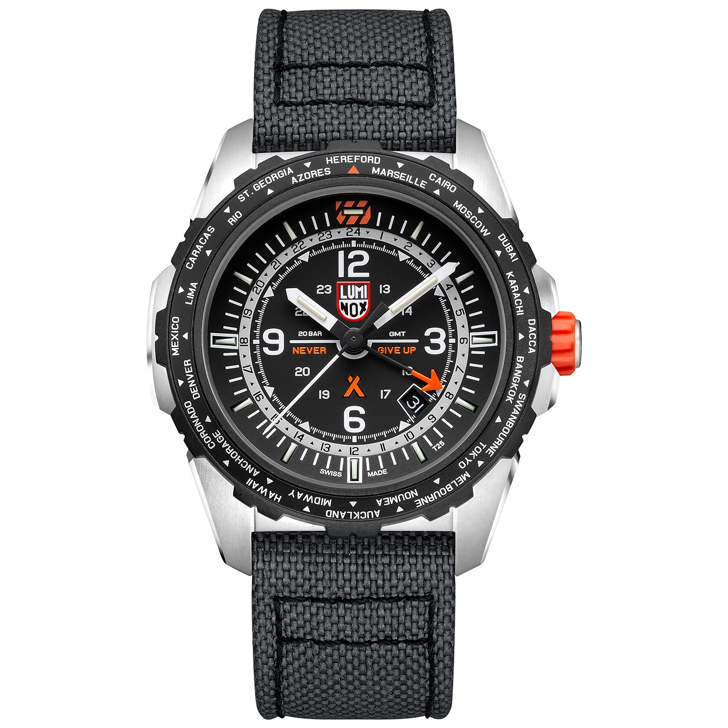 Pánské Hodinky Luminox XB.3761 šedé