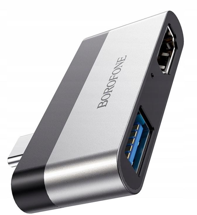 

Borofone Adapter DH2 Usb-c na USB3.0/HDMI