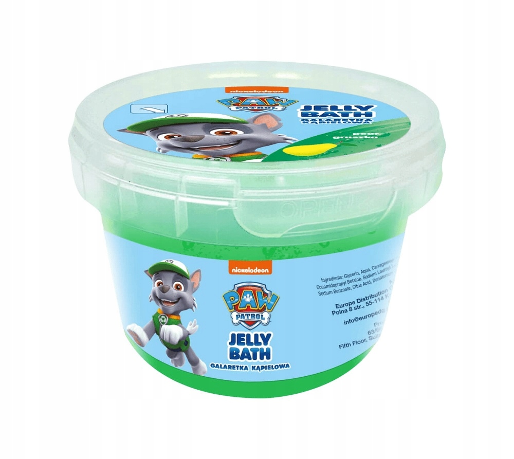 

Paw Patrol Jelly Bath galaretka kąpielowa Gruszka