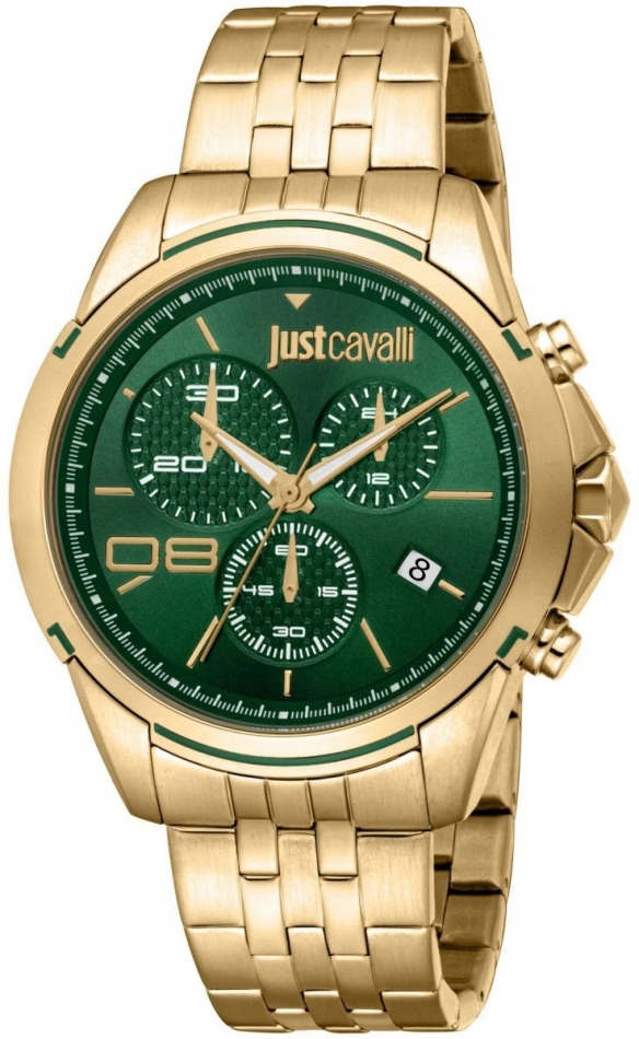 Zegarek męski Just Cavalli JC1G387M0055 zielony fashion