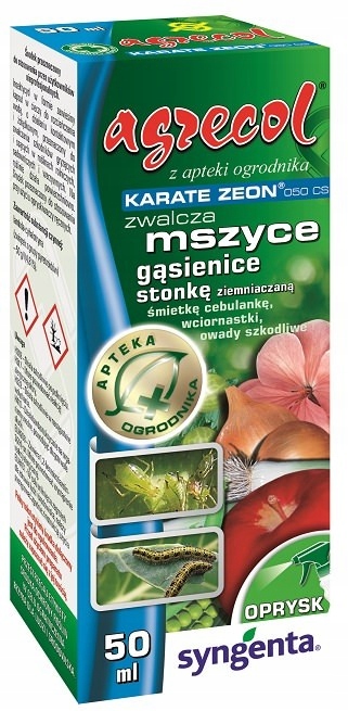 

Karate Zeon 050 Cs 50 ml Agrecol na mszyce, stonkę
