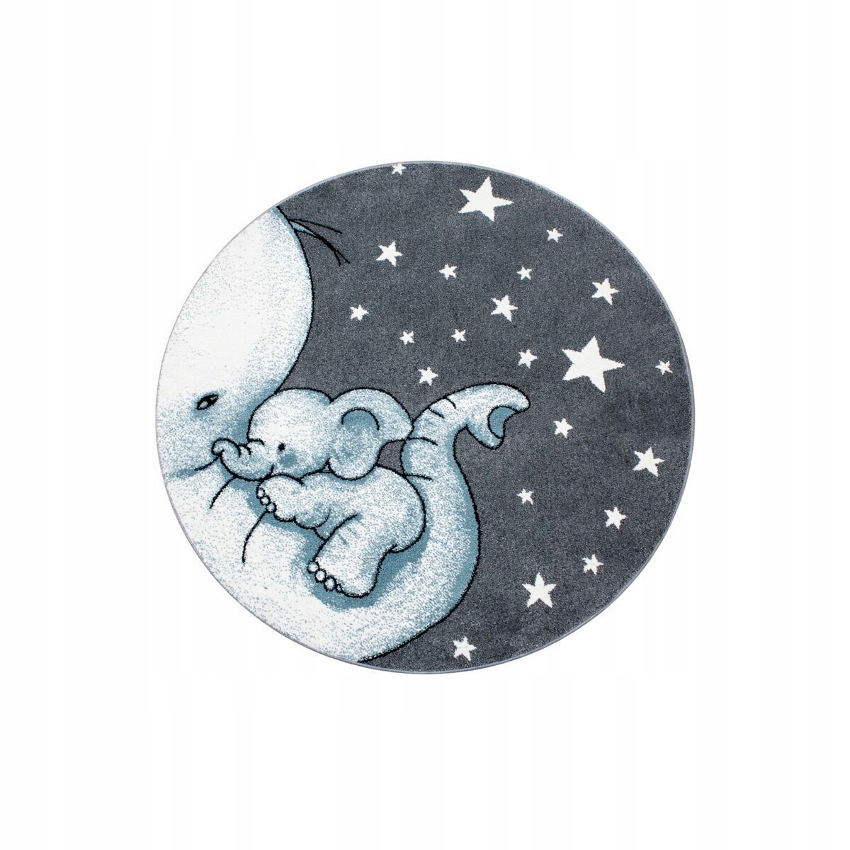 120x120 (průměr) kruh Dětský kusový koberec Kids 560 blue kruh