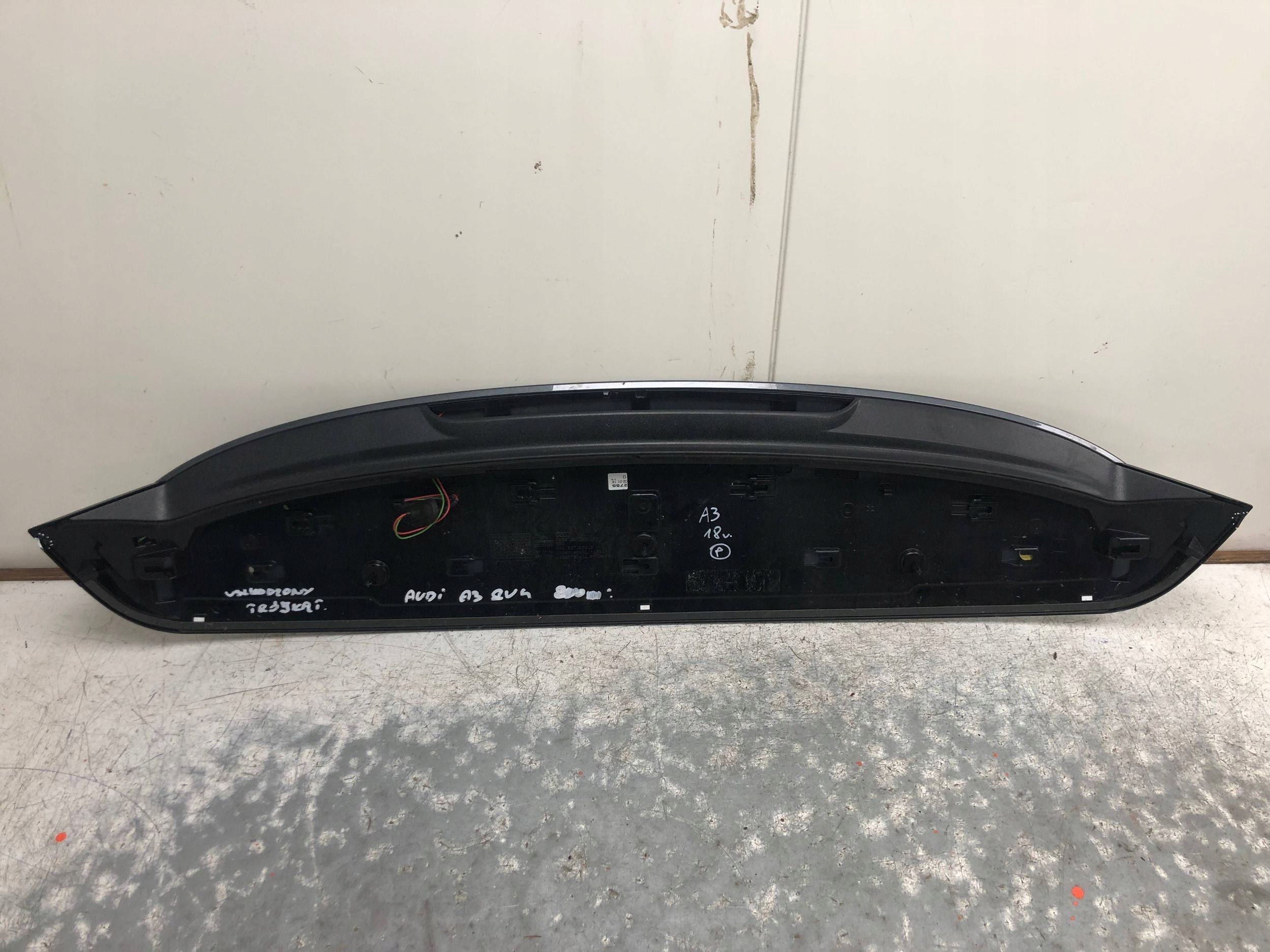 spoiler LOTKA bonnet boot AUDI A3 8V SPORTBACK 8V4827933B